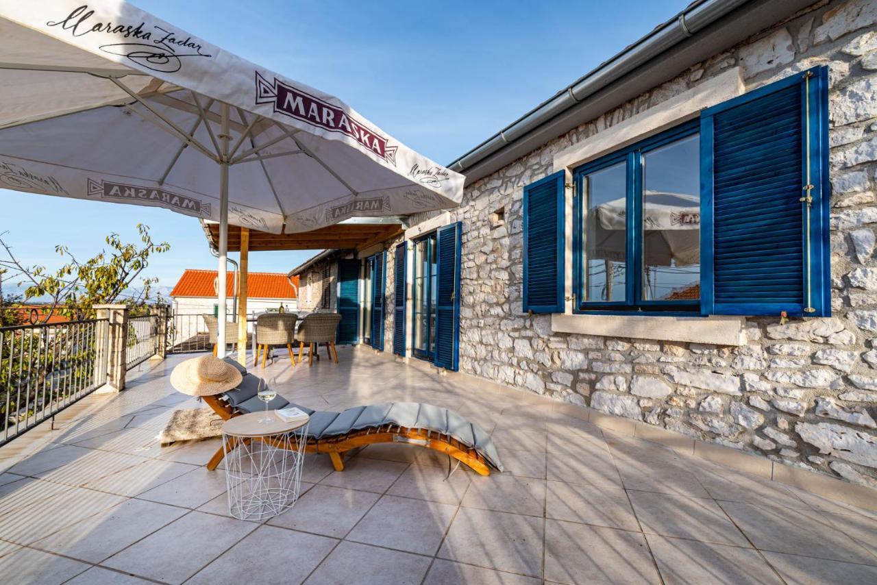 Ferienhaus Kuca Marija - Traditionelles Steinhaus Bei Zadar Debeljak Экстерьер фото